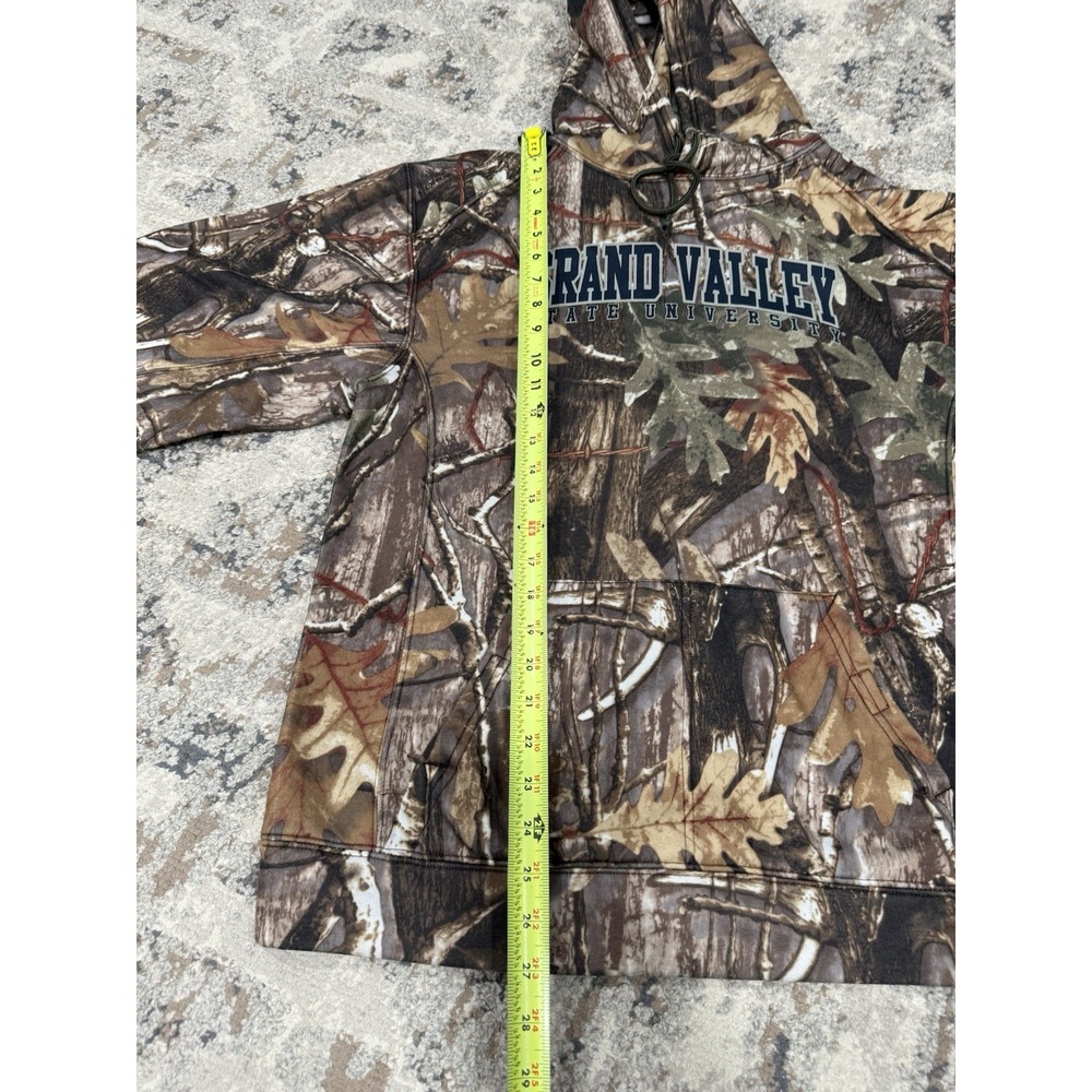 Vintage Camo Badger Sport Hoodie Mens Medium Grand valley State Lakers - Picture 7 of 10
